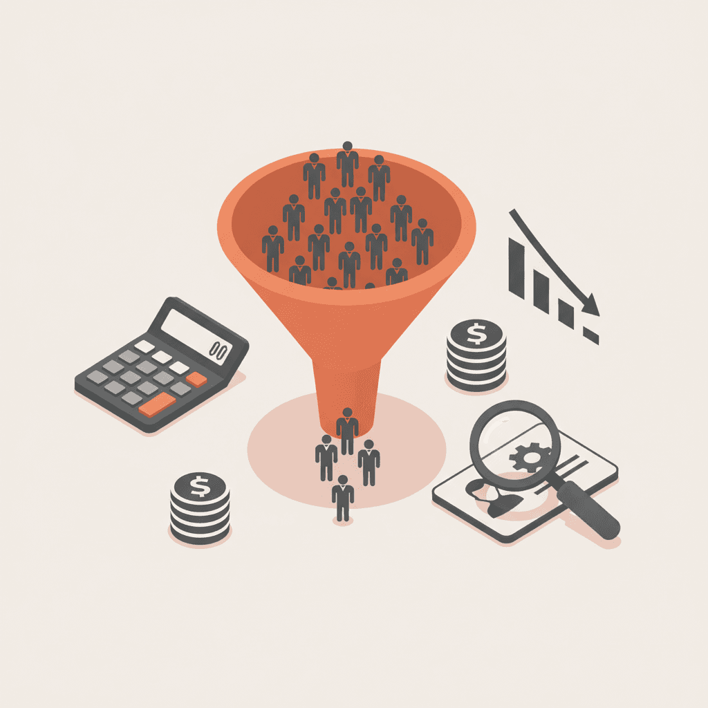 Cost lost student prospect calculator — funnel drop-off benchmarks for UK higher education institutions