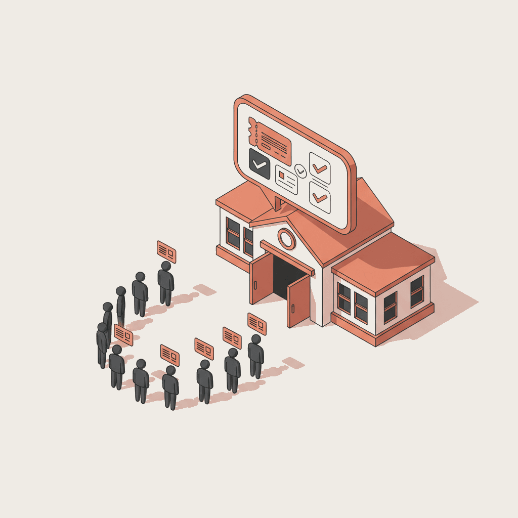 Cómo un chatbot IA inscribe automáticamente en los open houses y días informativos