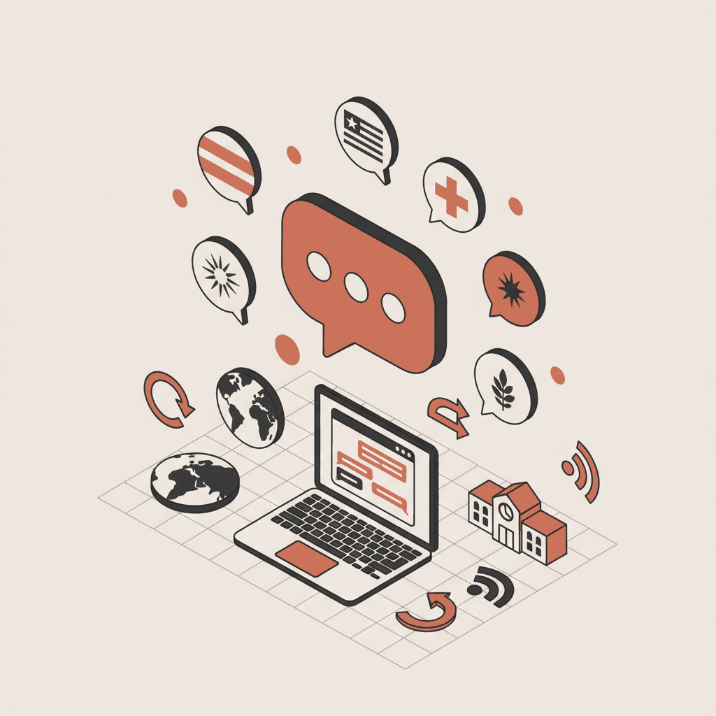 Mehrsprachiger KI-Chatbot für internationale Studierende an Hochschulen — automatische Spracherkennung ohne internationales Team