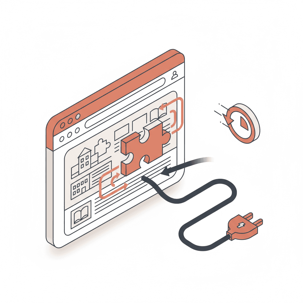 Technical integration of an AI chatbot on a higher education institution website