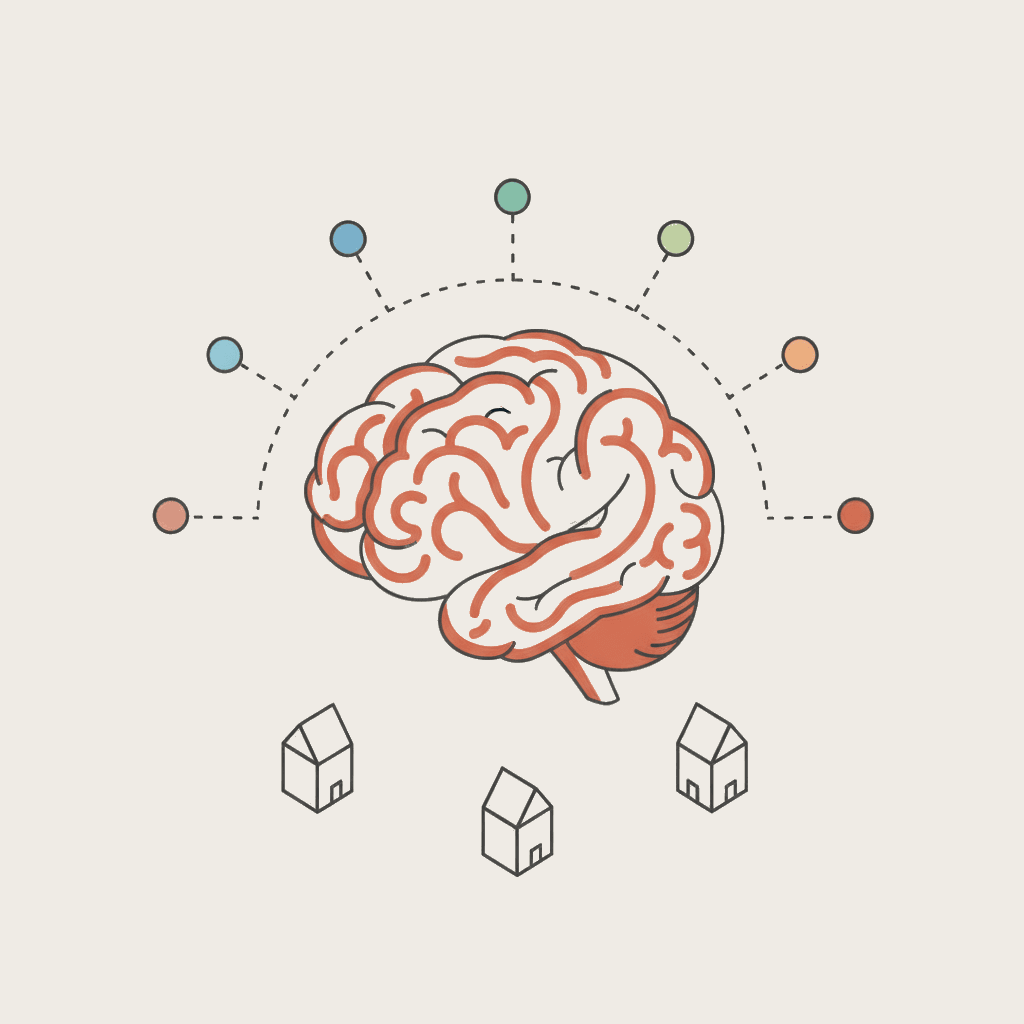 15 LLM signals for university AI recommendation — isometric GEO diagram