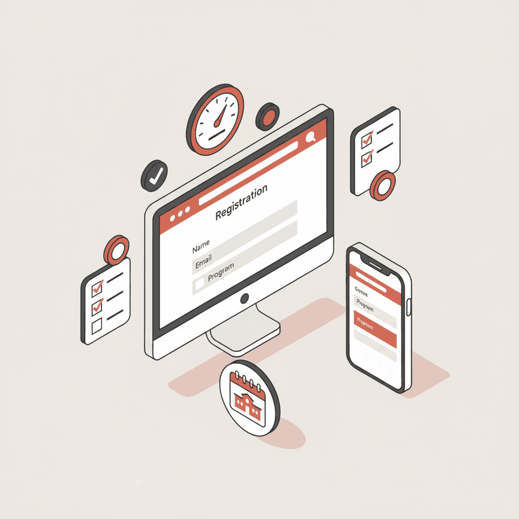 Checklist UX pour site d'école : formulaires, mobile et inscription JPO pour réduire les leads perdus